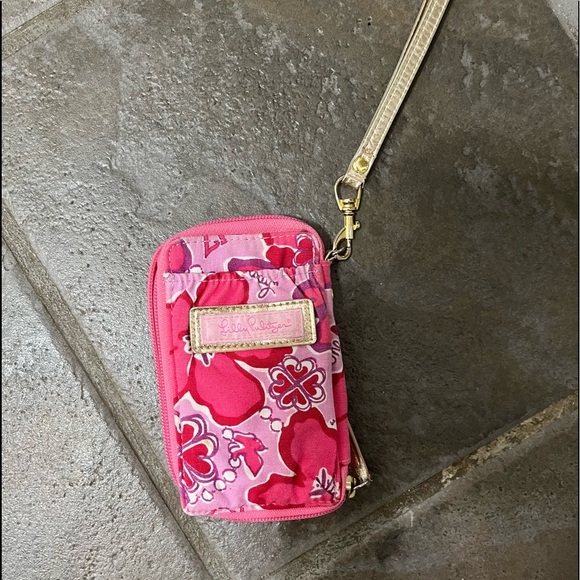 Lilly Pulitzer wristlet - Picture 1 of 4